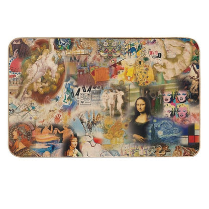 History of Art Durable Bath Mat