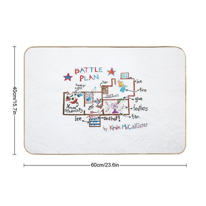 Home Alone  Pet-Safe Bath Mat