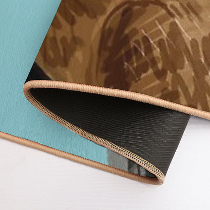 Alaska Sea Otter Mom And Baby  Versatile Bath Mat