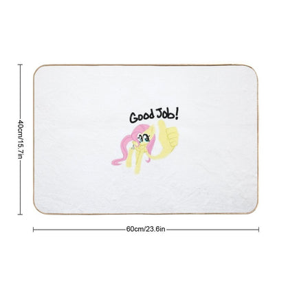 Fluttershy Good Job!  Easy To Clean Bath Mat