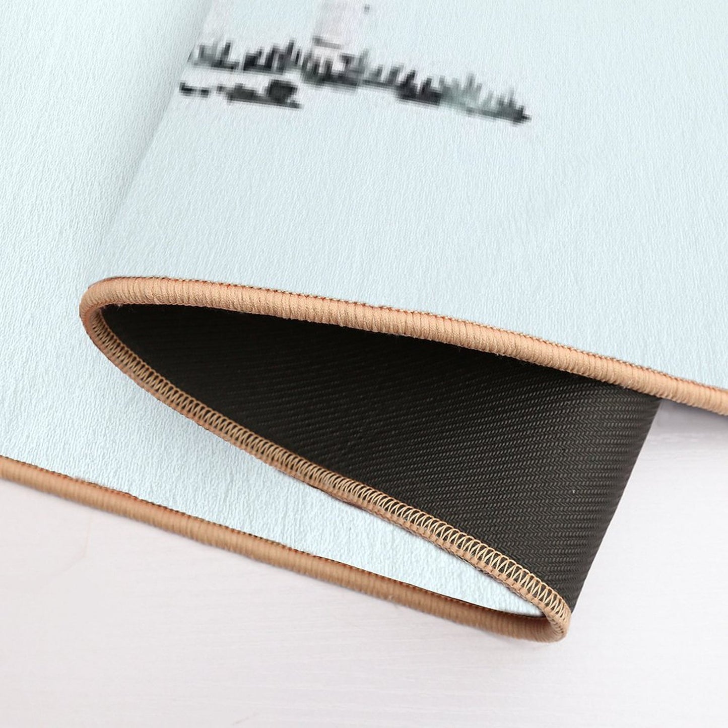 Fox And Birchs Watercolor  Rapid-Drying Bath Mat