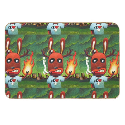 Bad Day at Pooh Corner  Non-Slip Bath Mat