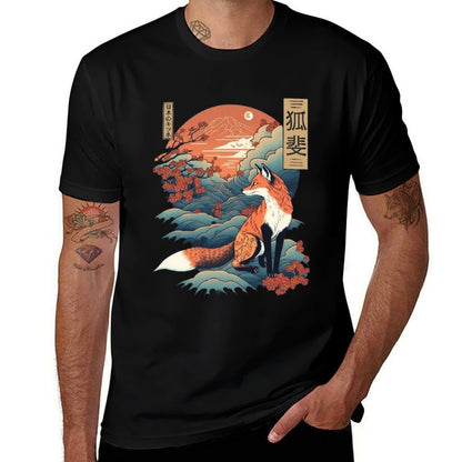 Japanese Fox 5  Easy-care T-Shirt