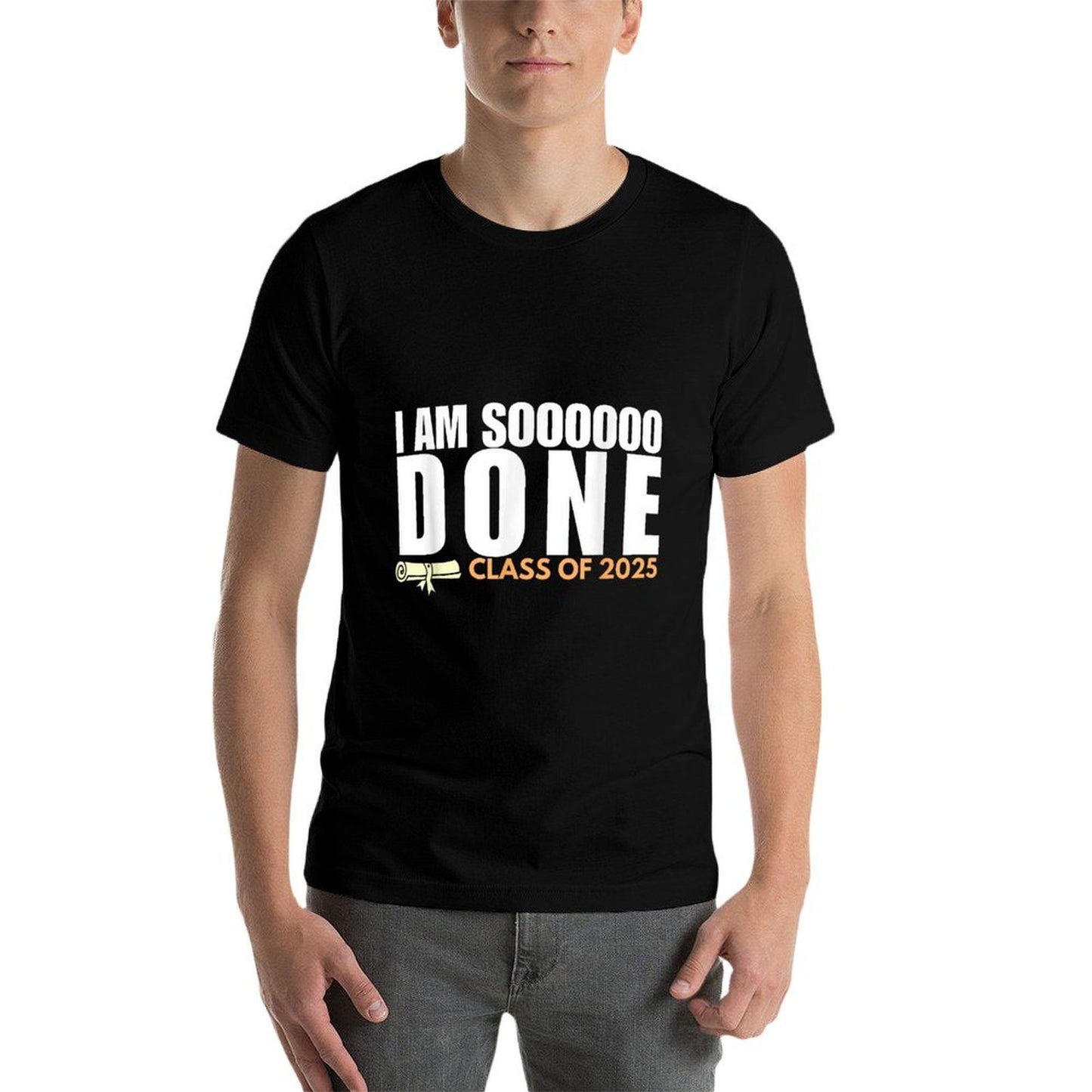 I&#39;m So Done Class of 2025 Senior Graduation Grad Party  Vintage-inspired T-Shirt