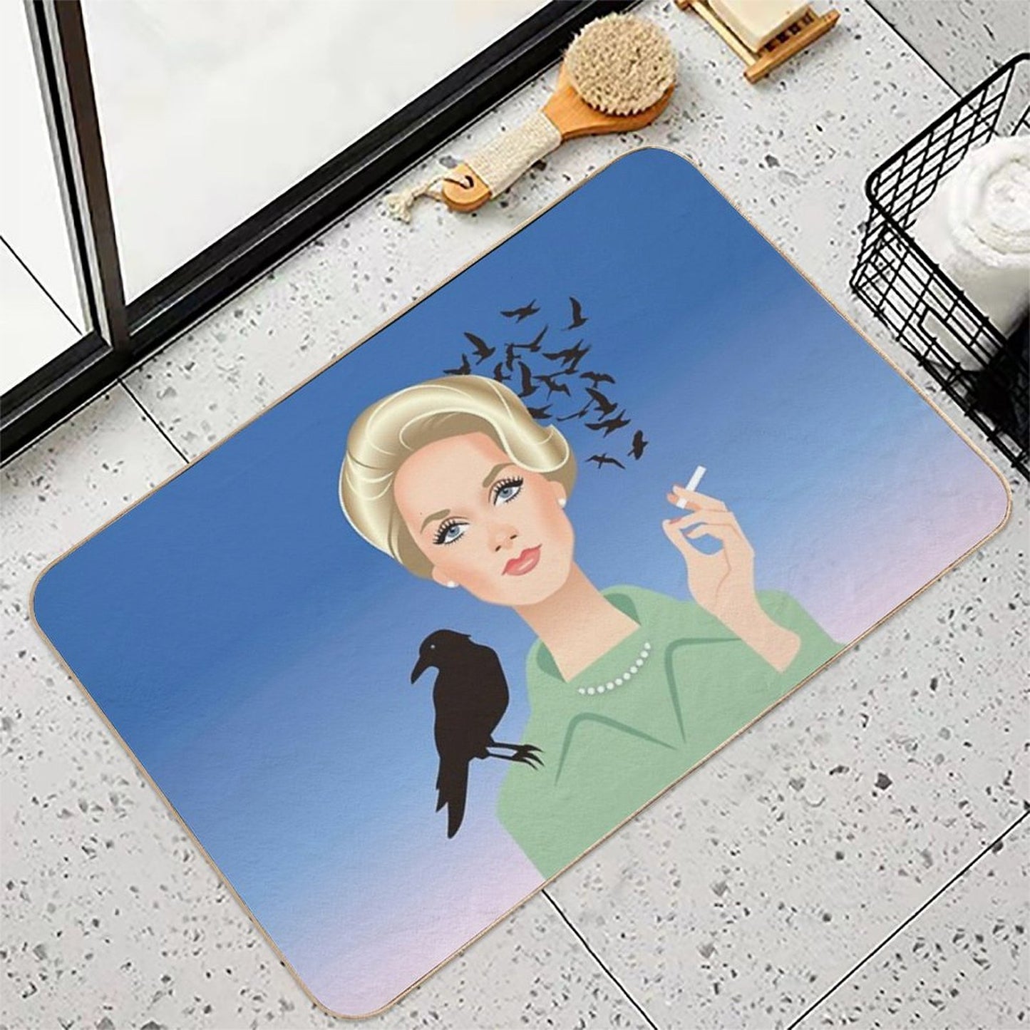 Tippi  Easy To Clean Bath Mat