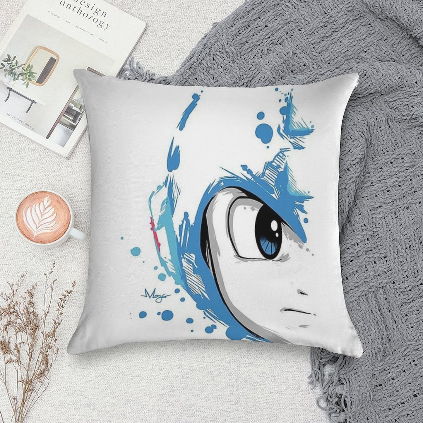 Megaman Capcom Soft Multiple Sizes Throw Pillow