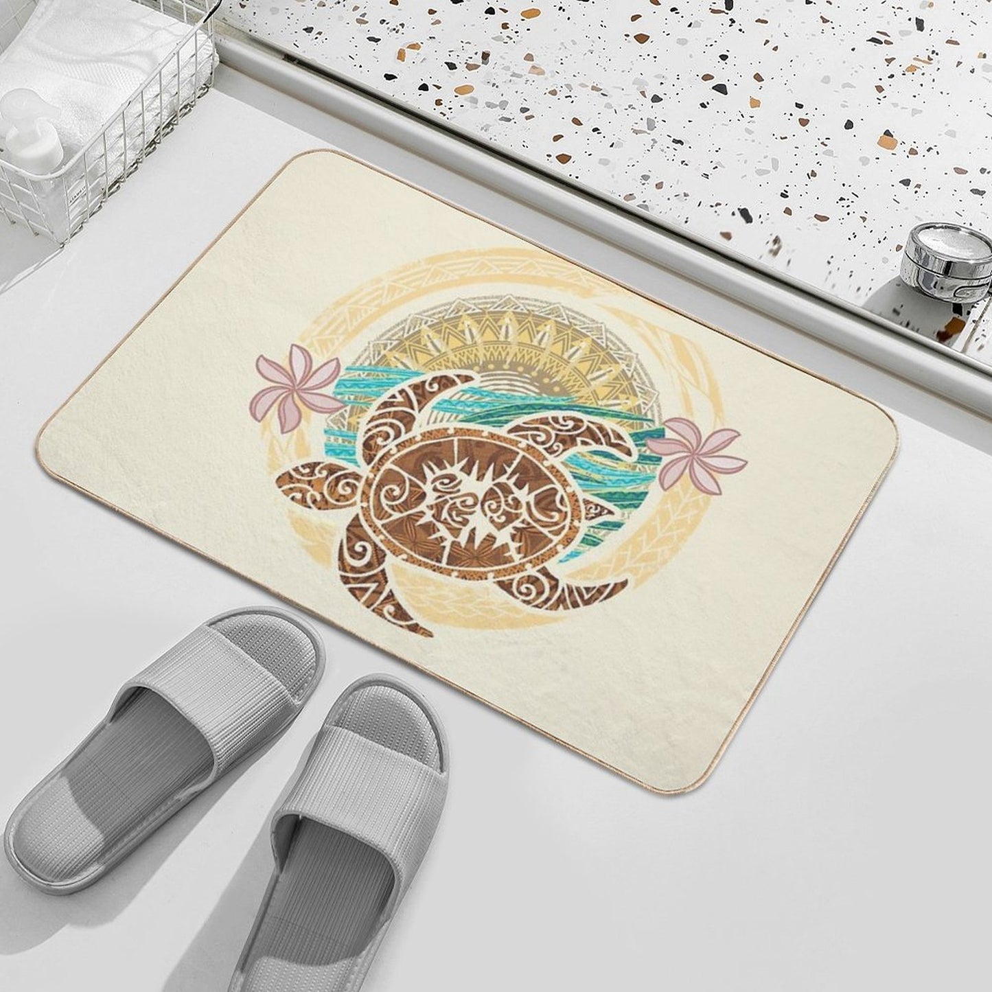 If We Tolerate This Turtle  Versatile Bath Mat