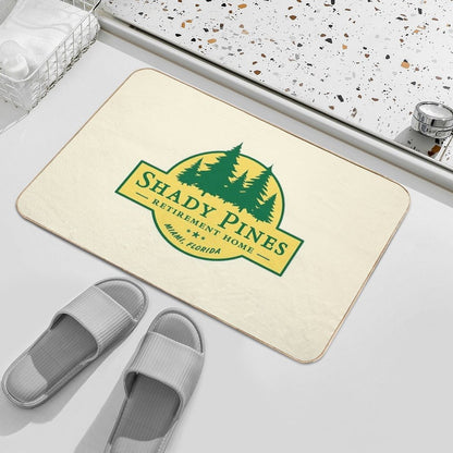 Shady Pines Retirement Home – The Golden Girls  Repositionable Bath Mat
