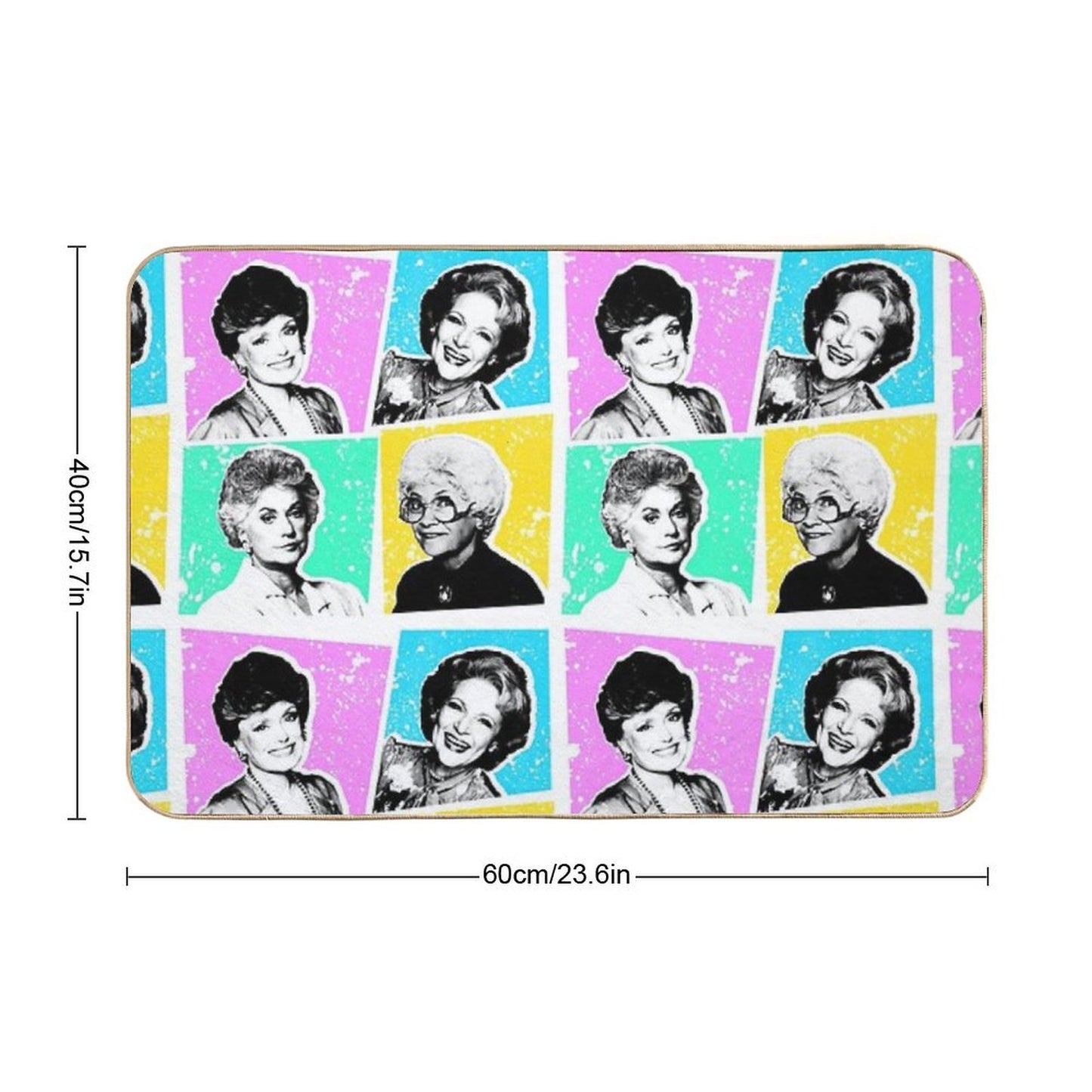 Golden Girls POP!  Absorbent Bath Mat