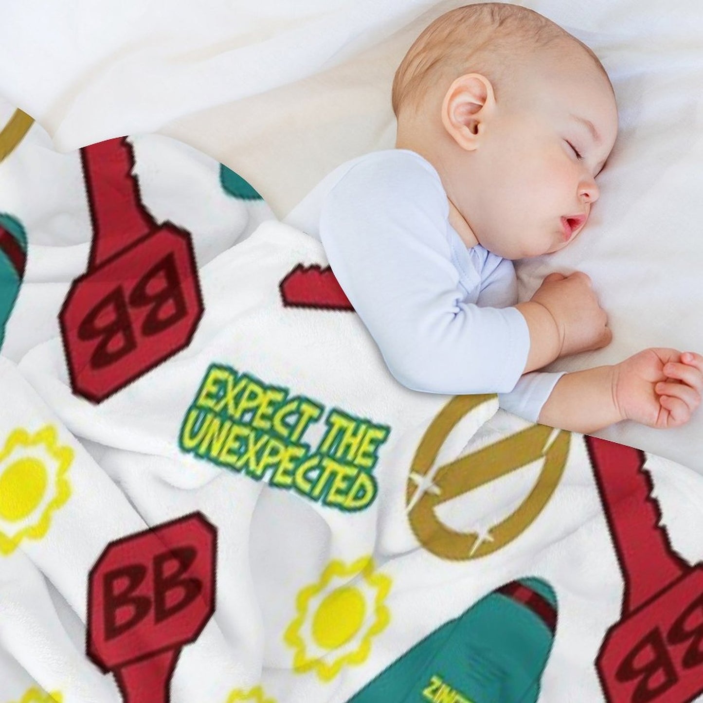 Big Brother Icon Pattern Compact Throw Blanket