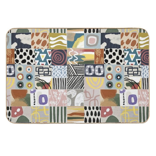 Afrika Art Design  Long-Lasting Bath Mat