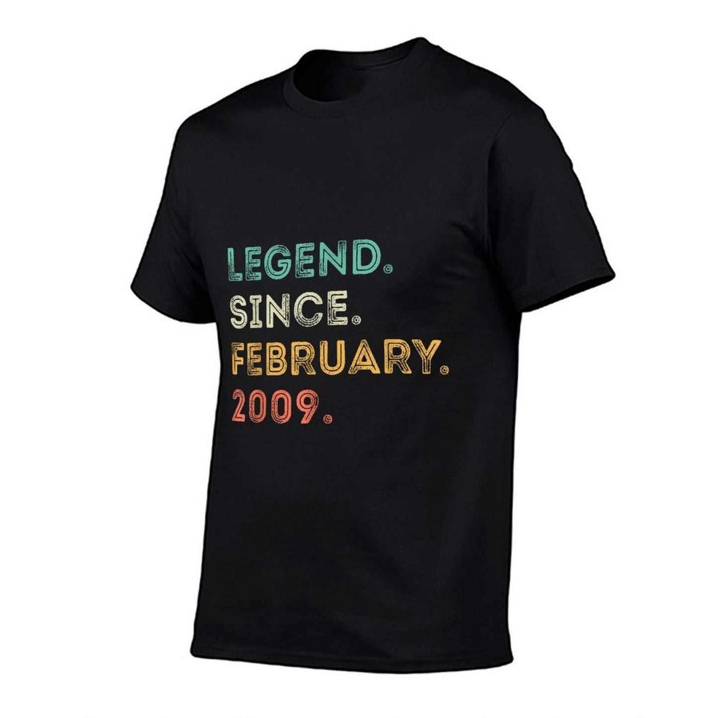16 Years Old Legend Since February 2009 16th Birthday  Odor-resistant T-Shirt