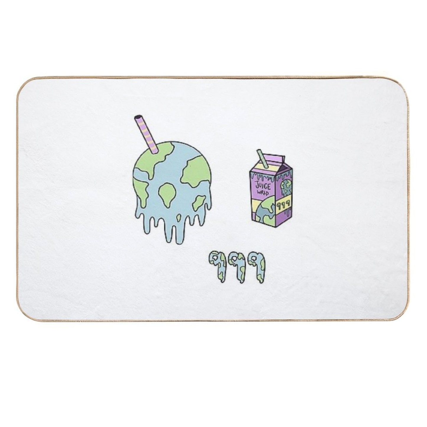 World Juice 999  Odorless Bath Mat