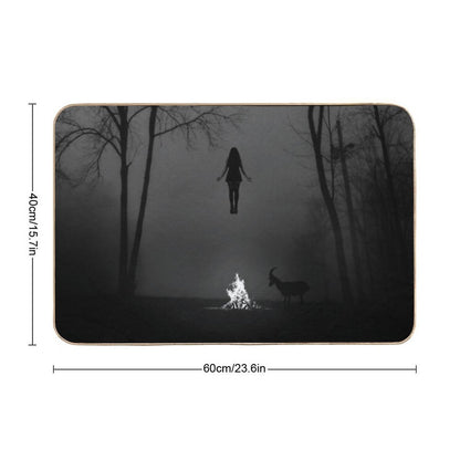 Ritual in The Woods  Rapid-Drying Bath Mat