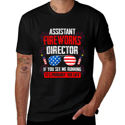 Assistant Fireworks Director If You See Assistant Firework  Eco-friendly Material T-Shirt