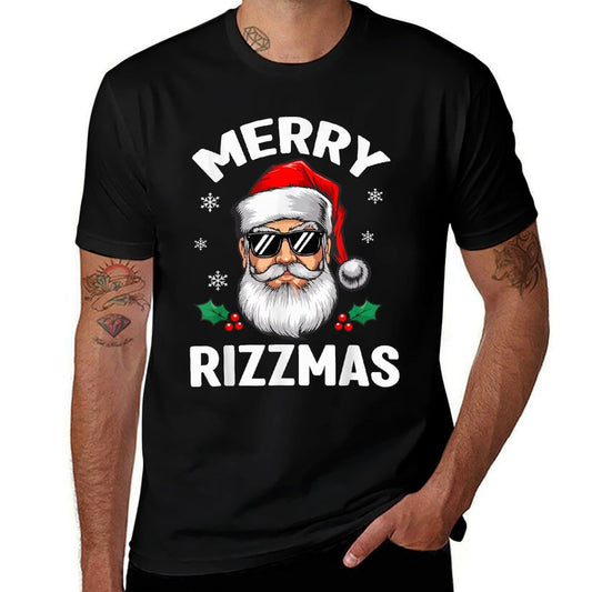 Merry Rizzmas Christmas Kidsn Boys Funny Christmas  Classic T-Shirt