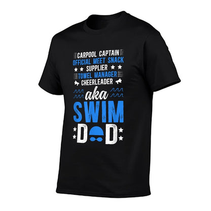 Swim Dad Definition Swimming Dad Of A Swimmer Dad  Quick-drying T-Shirt