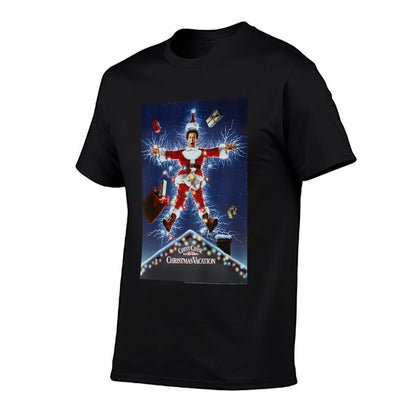 Kids National Lampoons Christmas Vacation Classic Movie Poster  Slim-fit Cut T-Shirt