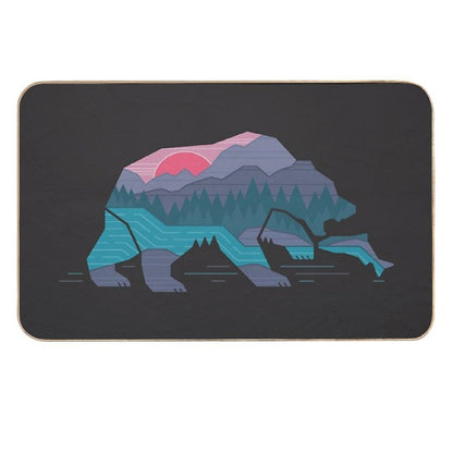Bear Country  Anti-Trip Bath Mat