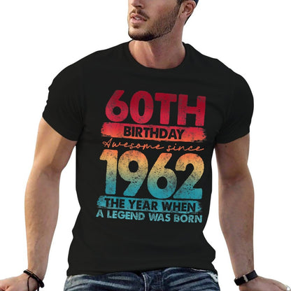 Vintage 1962 Limited Edition 1962 60 Years Old 60th Birthday  Lightweight T-Shirt