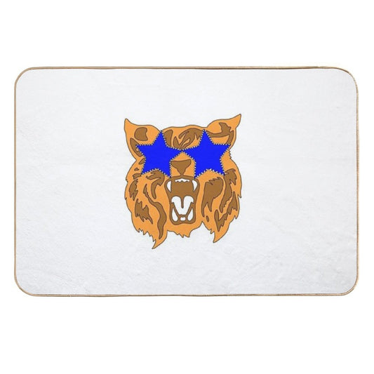 Kentucky Wildcat  Repositionable Bath Mat
