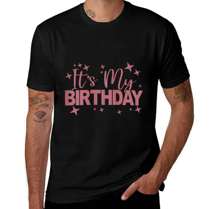 It's My Birthday Party Women And Girls Cute, Birthday  Soft T-Shirt