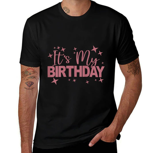 It's My Birthday Party Women And Girls Cute, Birthday  Soft T-Shirt