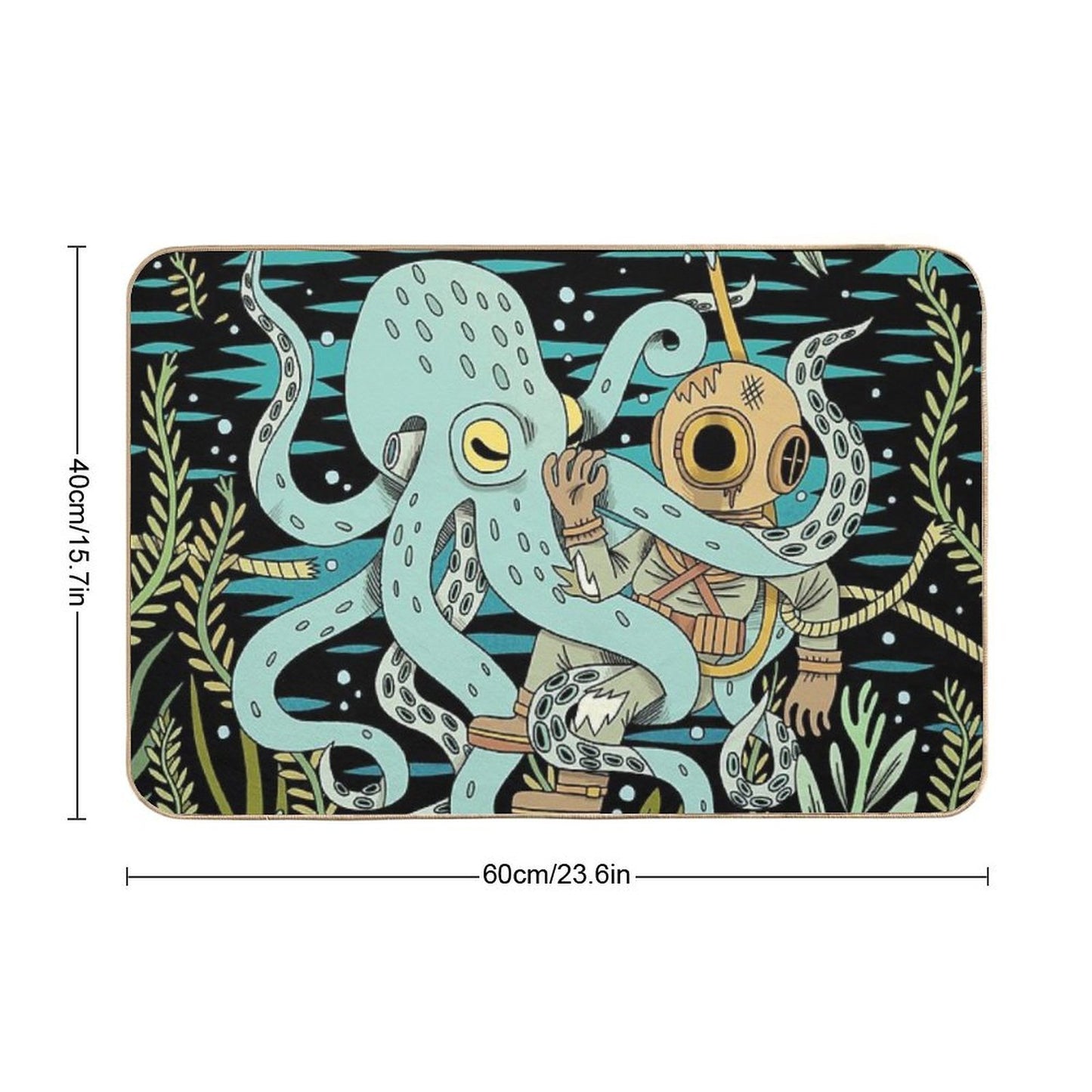 Diver  Multi-Purpose Bath Mat
