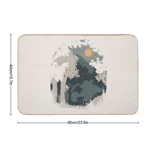 Spotted A Bear  Toxin-Free Bath Mat
