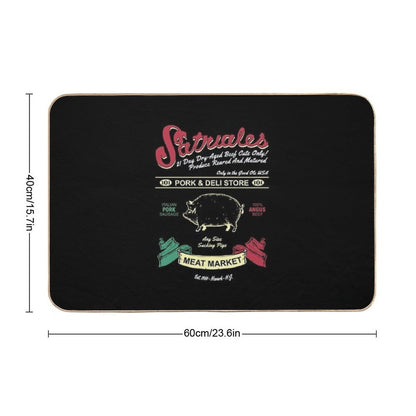 Satriale's Pork & Deli Store Meat Market Durable Bath Mat