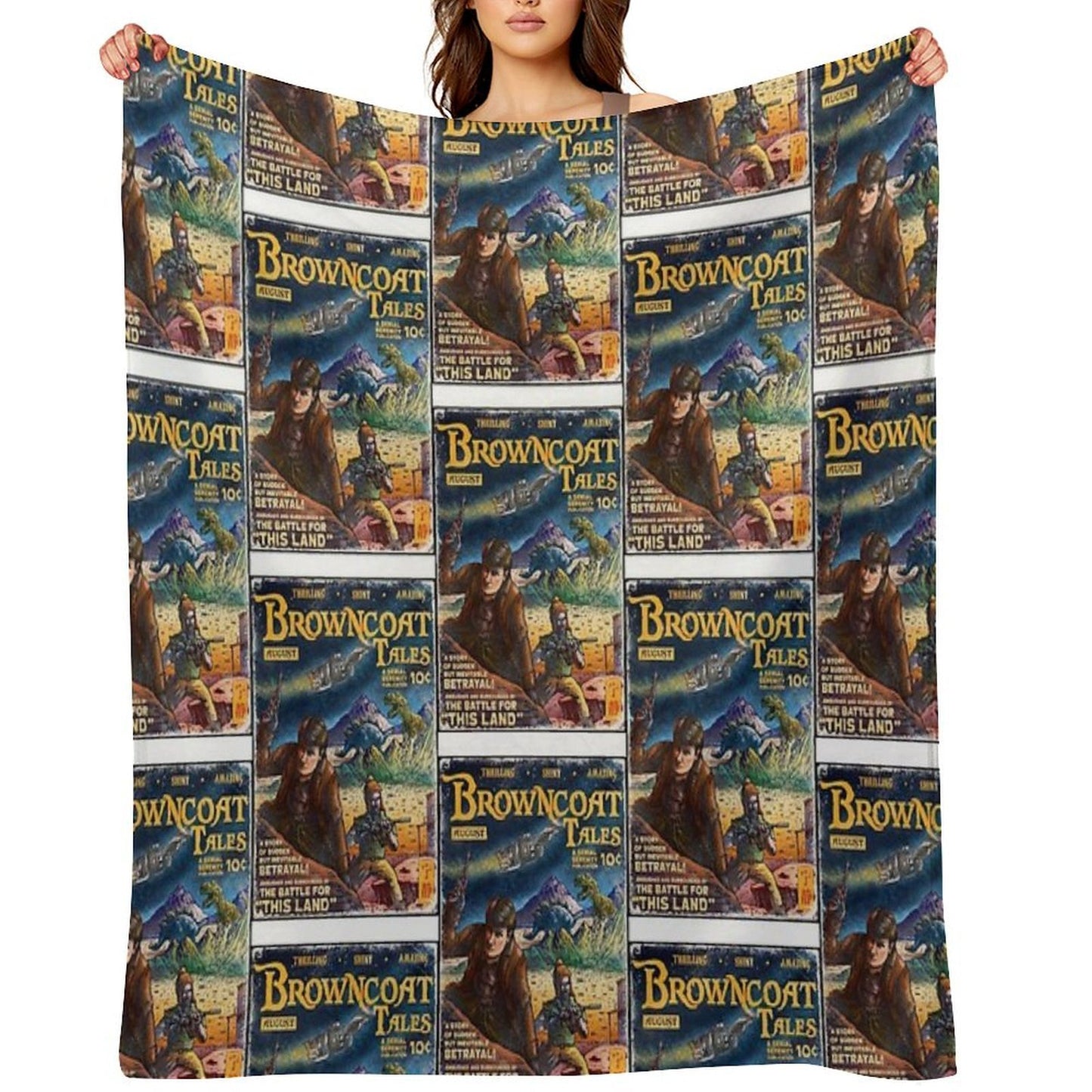 Browncoat Tales Shrink-resistant Throw Blanket