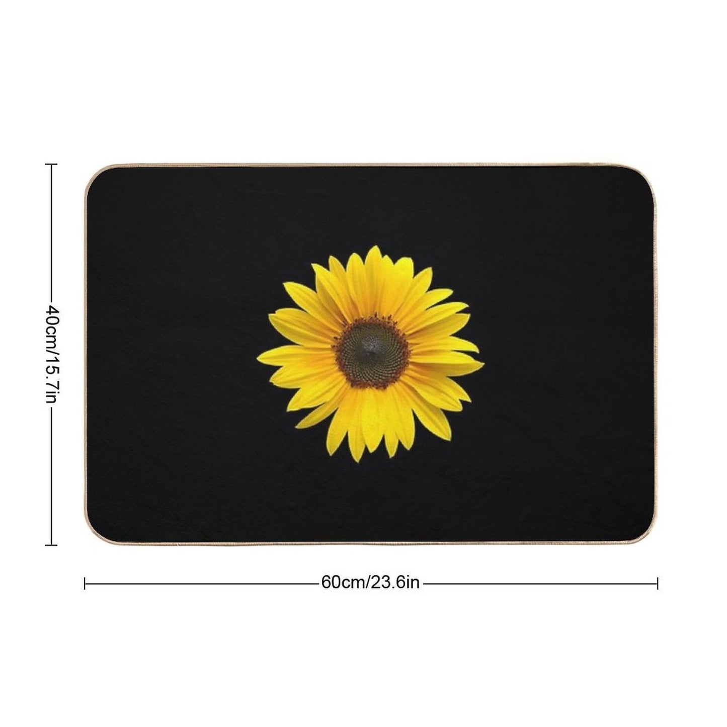 Sunflower  Eco-Friendly Bath Mat