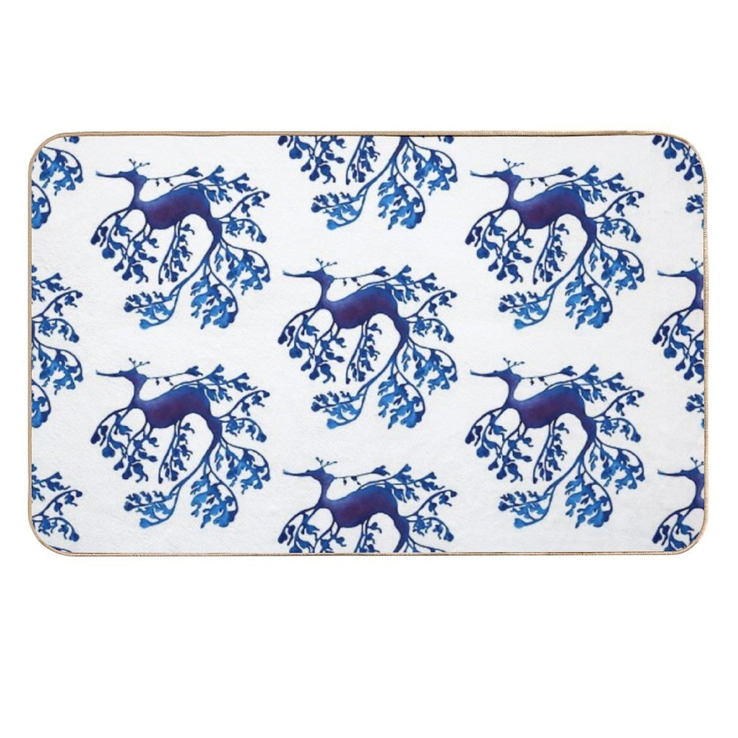 Leafy Sea Dragon  Dirt-Trapping Bath Mat