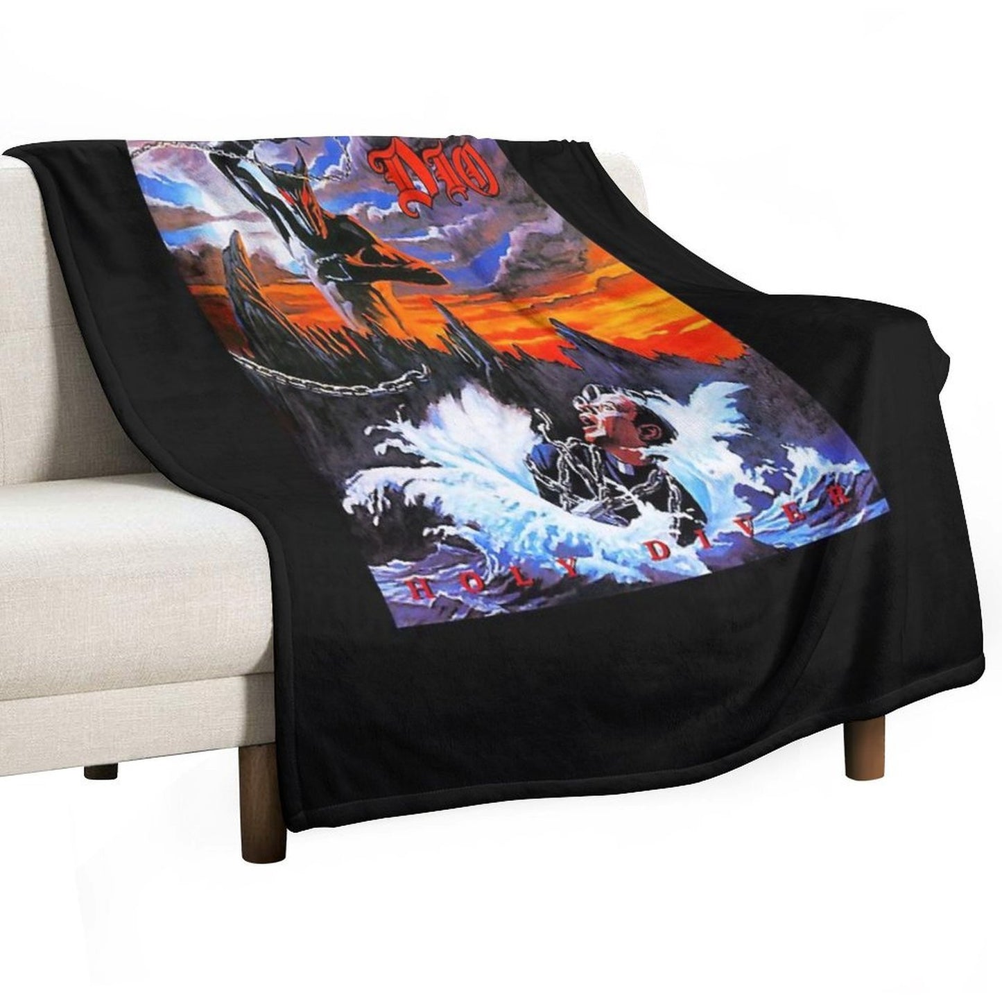 New Dio Essential T-Shirt Plush Throw Blanket