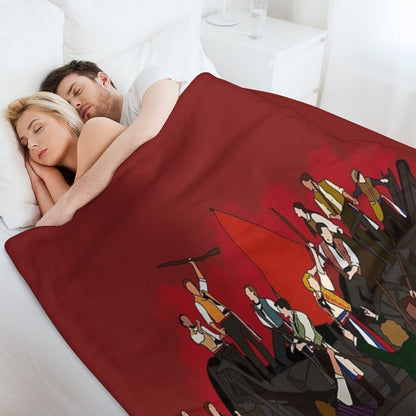 Les Miserables Barricade Durable Throw Blanket