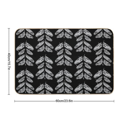 Wings  Slip-Resistant Bath Mat