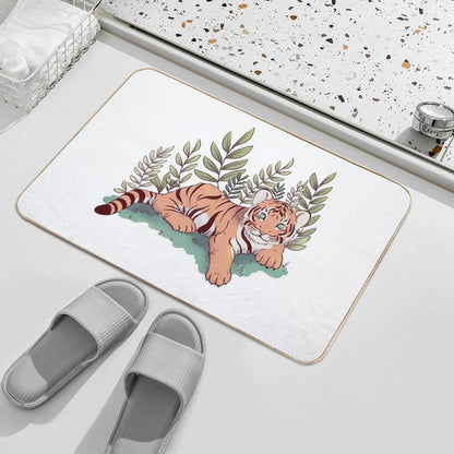 Tiger Cub Durable Bath Mat