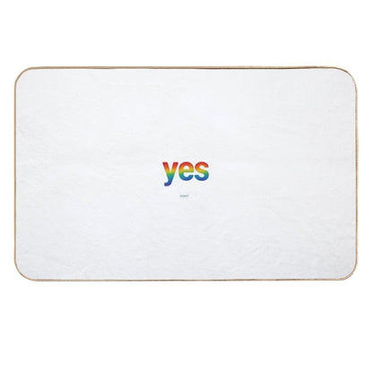 Affirmation Series Yes  Toxin-Free Bath Mat