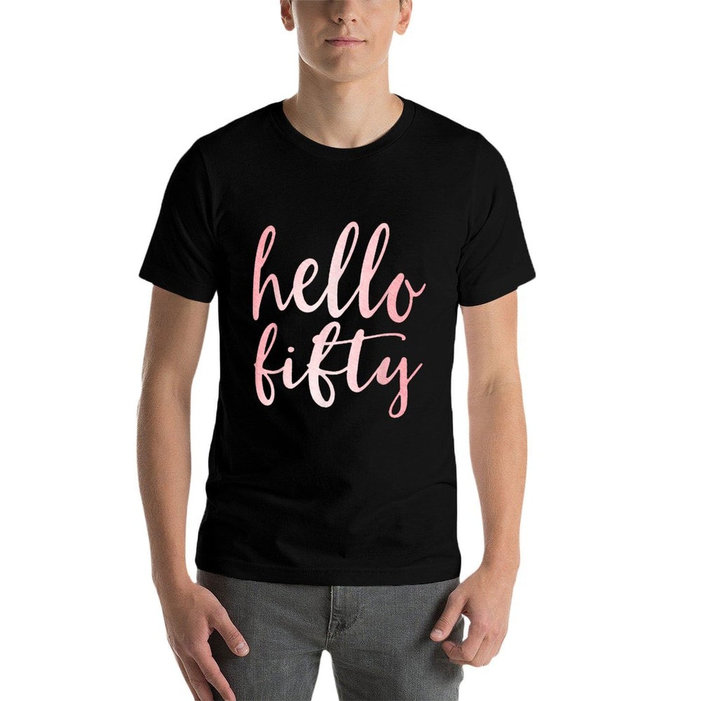 Hello Fifty 50th Birthday Squad 50 Year Old T Women  Classic T-Shirt