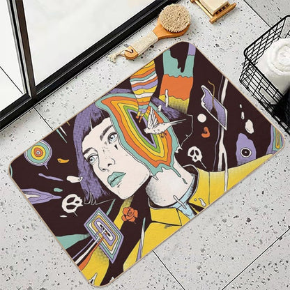 The Overthinker Durable Bath Mat
