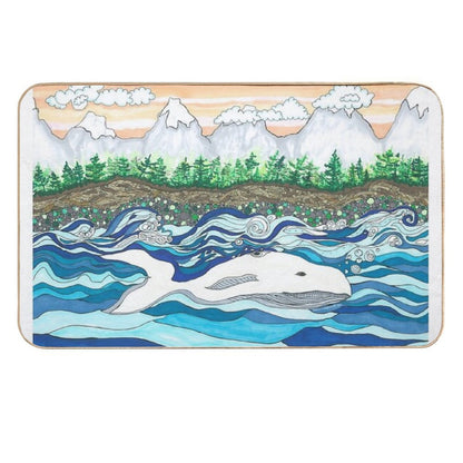 Dreaming of Vancouver  Stain-Proof Bath Mat