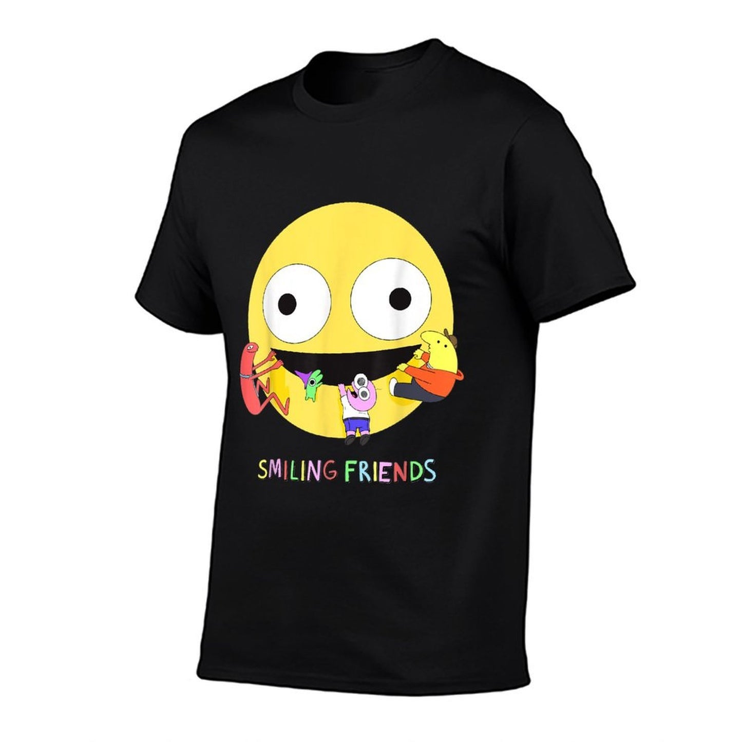 Smiling Friends  Rolled Sleeves T-Shirt