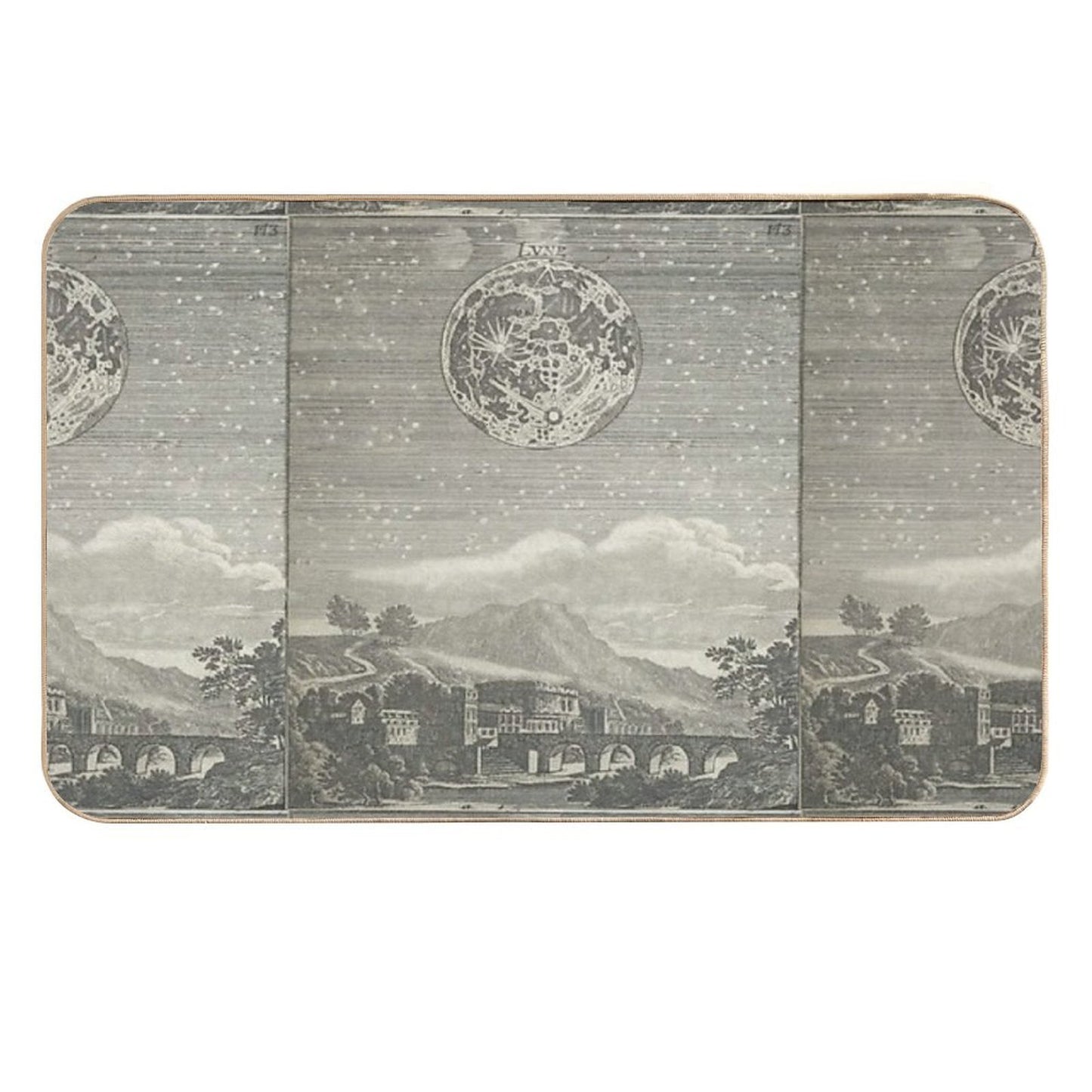 Antique Moon  Multi-Purpose Bath Mat