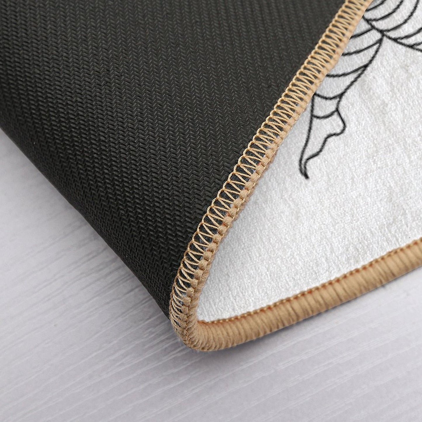 Flying at Midnight  Easy To Clean Bath Mat