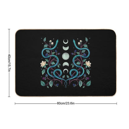 Serpent Moon  High-Traffic Bath Mat