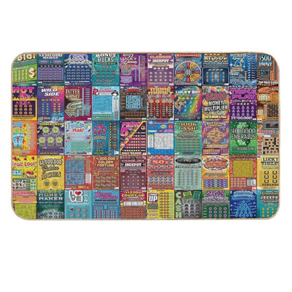 Lottery  Eco-Friendly Bath Mat