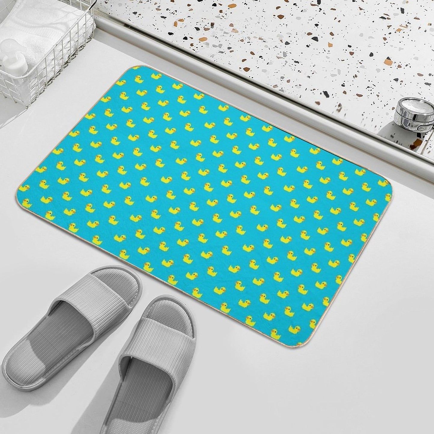 Ducks  Stain-Proof Bath Mat