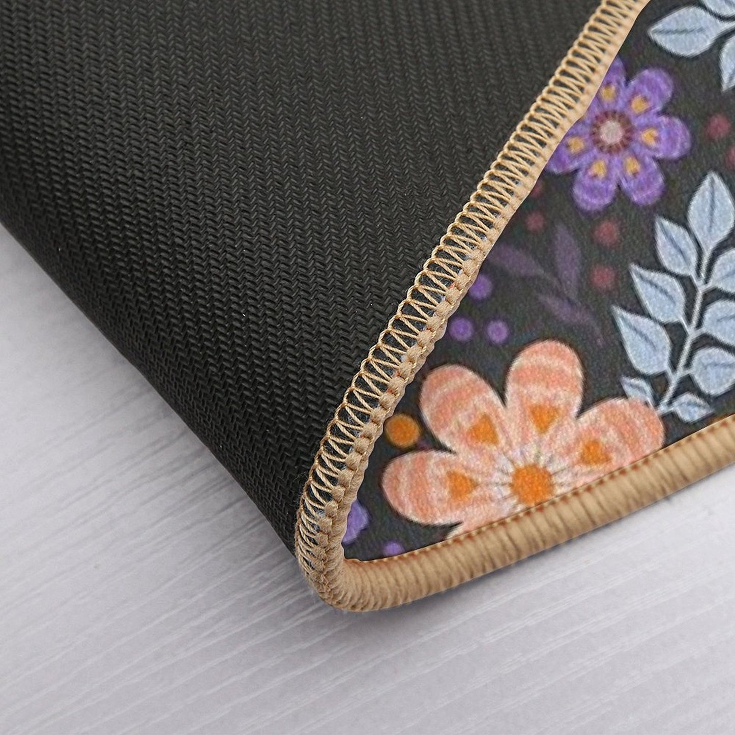 Floral Charm  Pet-Safe Bath Mat