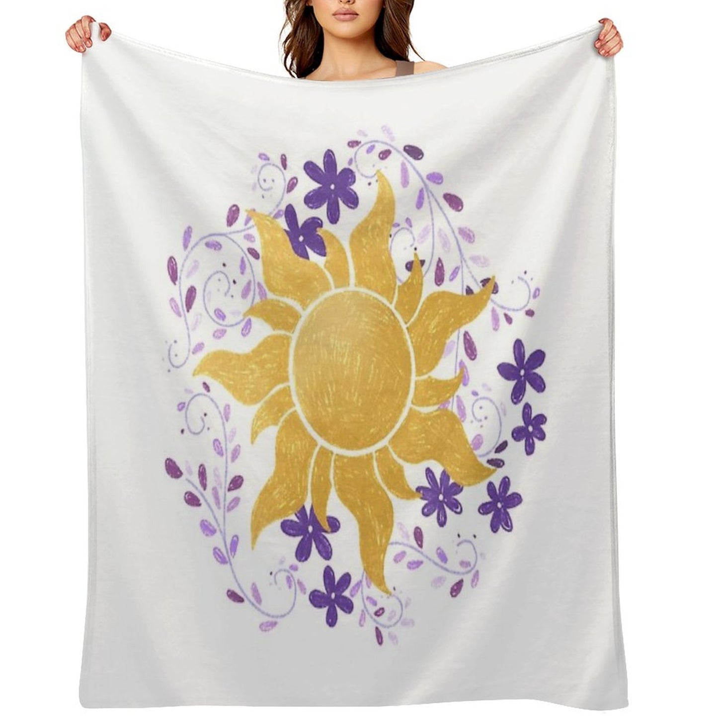 Sun Princess Compact Throw Blanket
