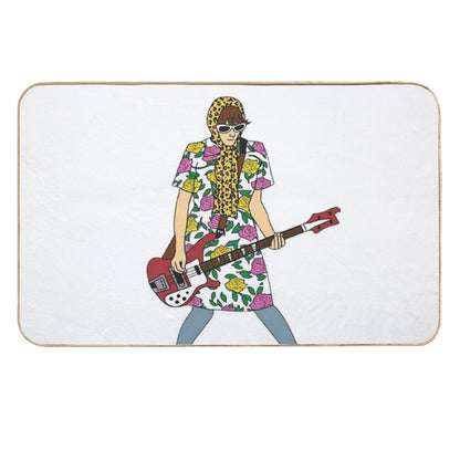 Nicky Wire  Easy To Clean Bath Mat